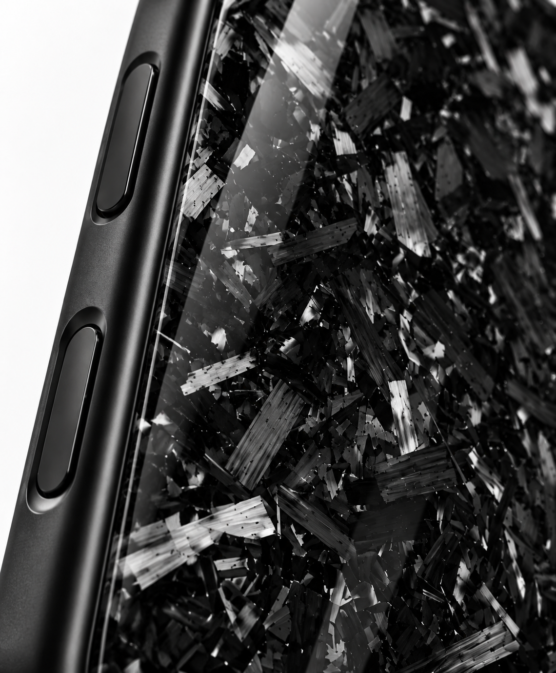 Forged carbon fibre macro