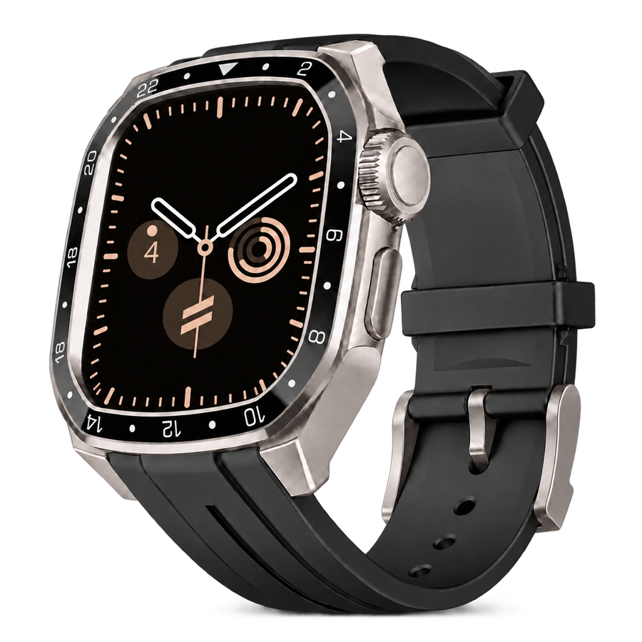 Funda Apple Watch Daytona Silver