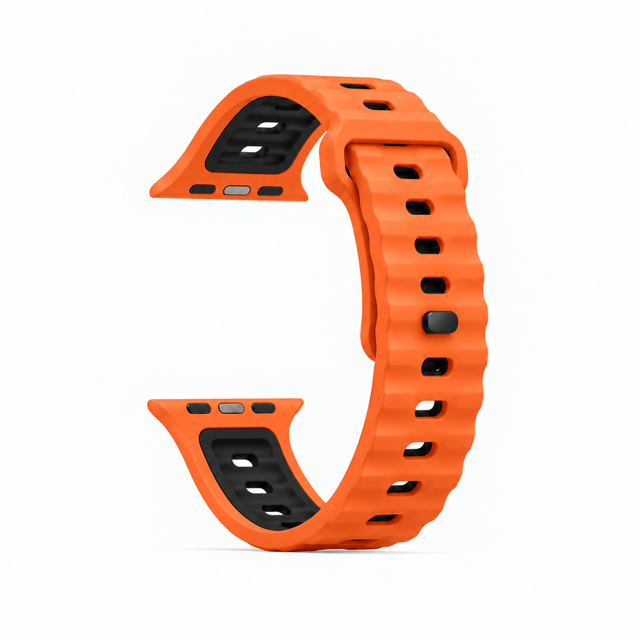 Apple Watch Armband Pulse Solar Orange
