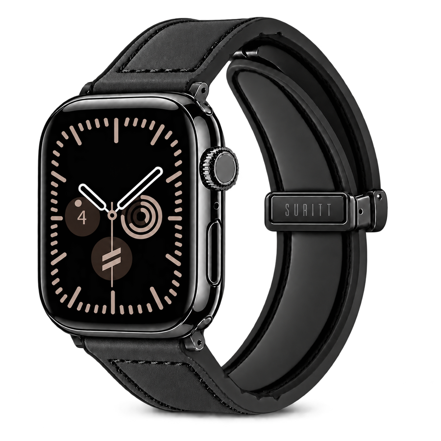 Apple Watch Band Hybrid Black