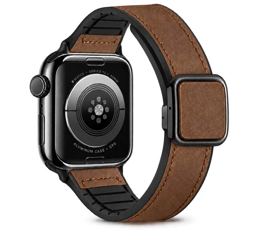 Apple Watch Band Hybrid Brown