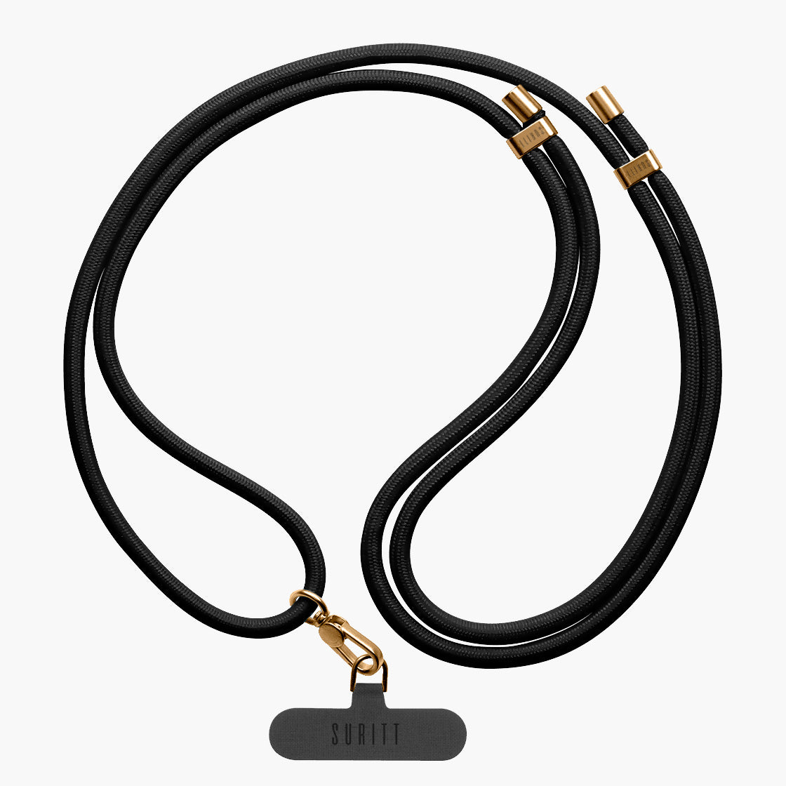 Universal Phone Necklace Black – Suritt