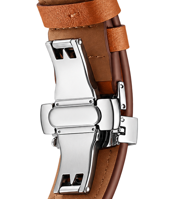 Modern Rio —  · Stainless steel butterfly clasp.