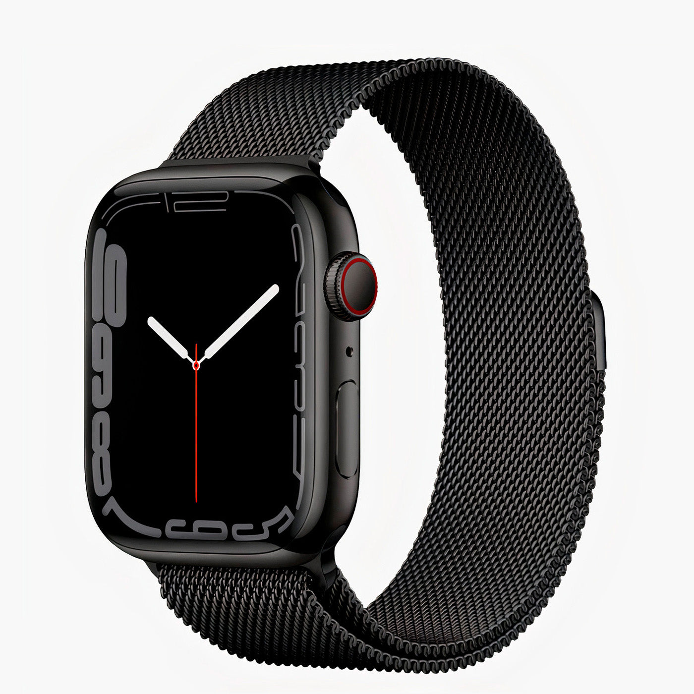 Bracelet Milanaise Noire Apple Watch Suritt Suritt