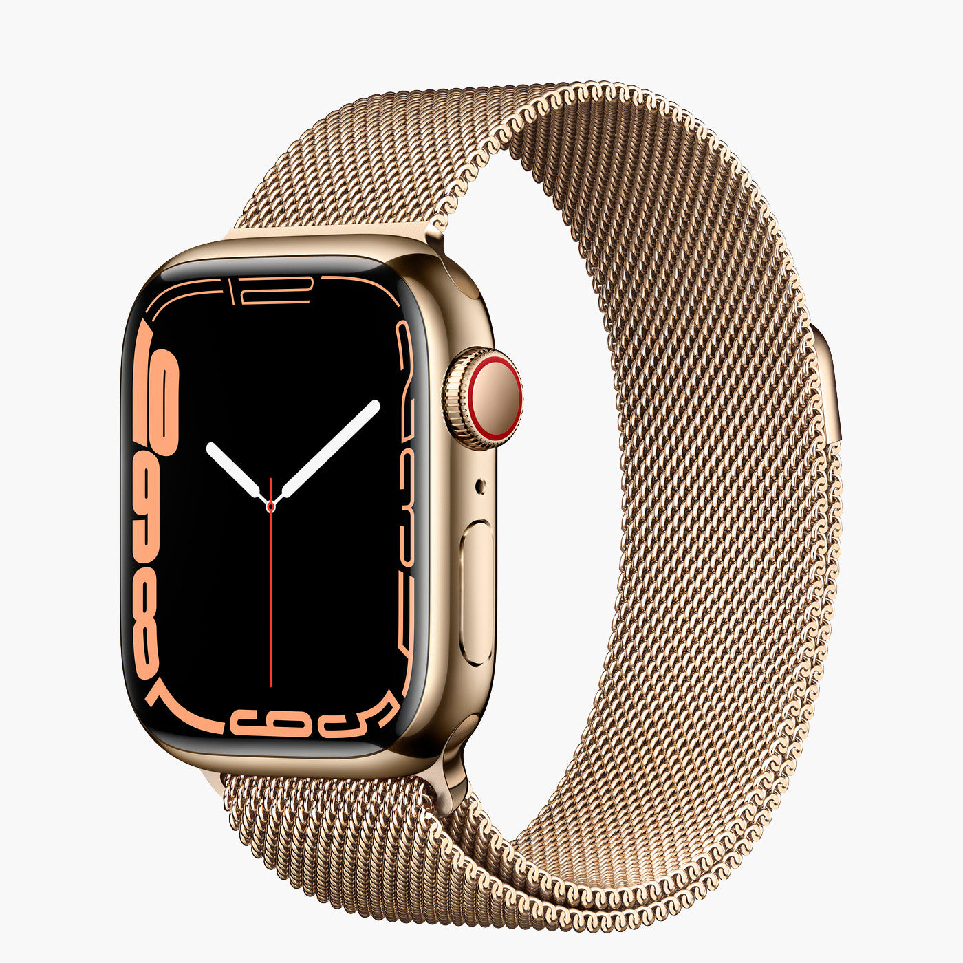 Milanese Apple Watch Armband Gold