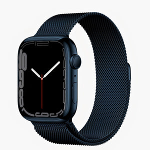 Apple Watch Bandje Milanese Midnight Blue
