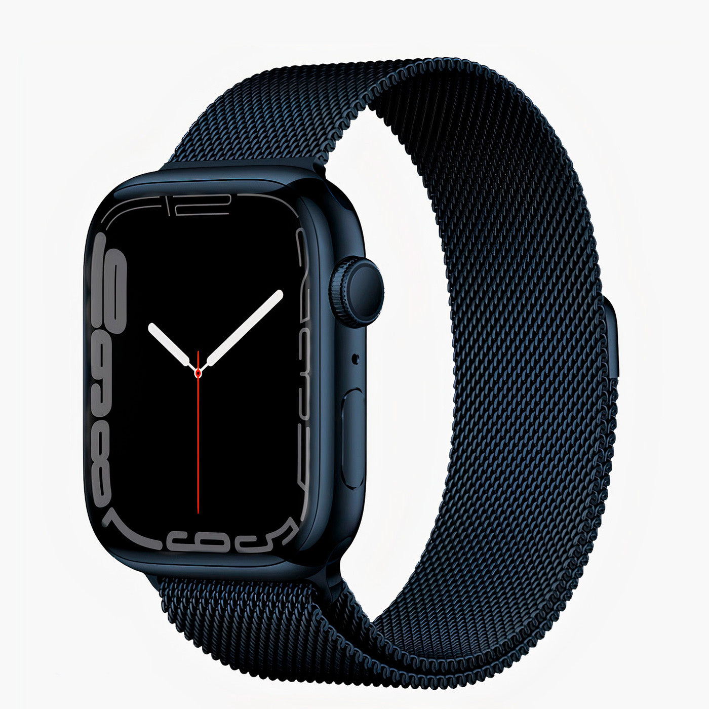 Correa Apple Watch Series 44mm Milanese Midnight Blue Band For