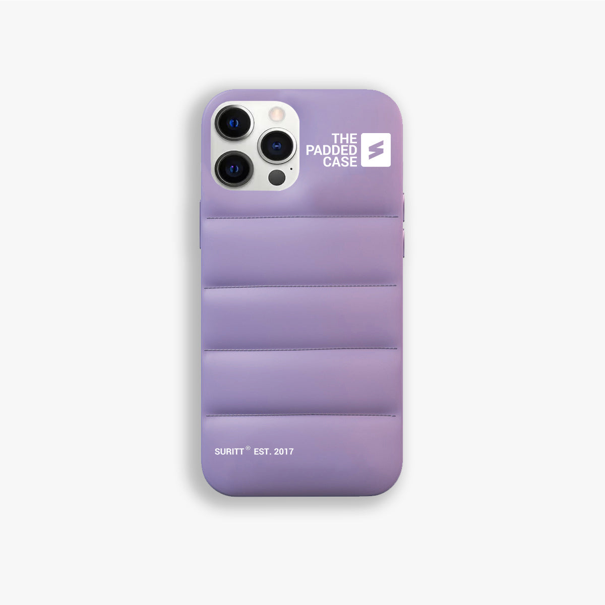 Funda iPhone Acolchada Lavender