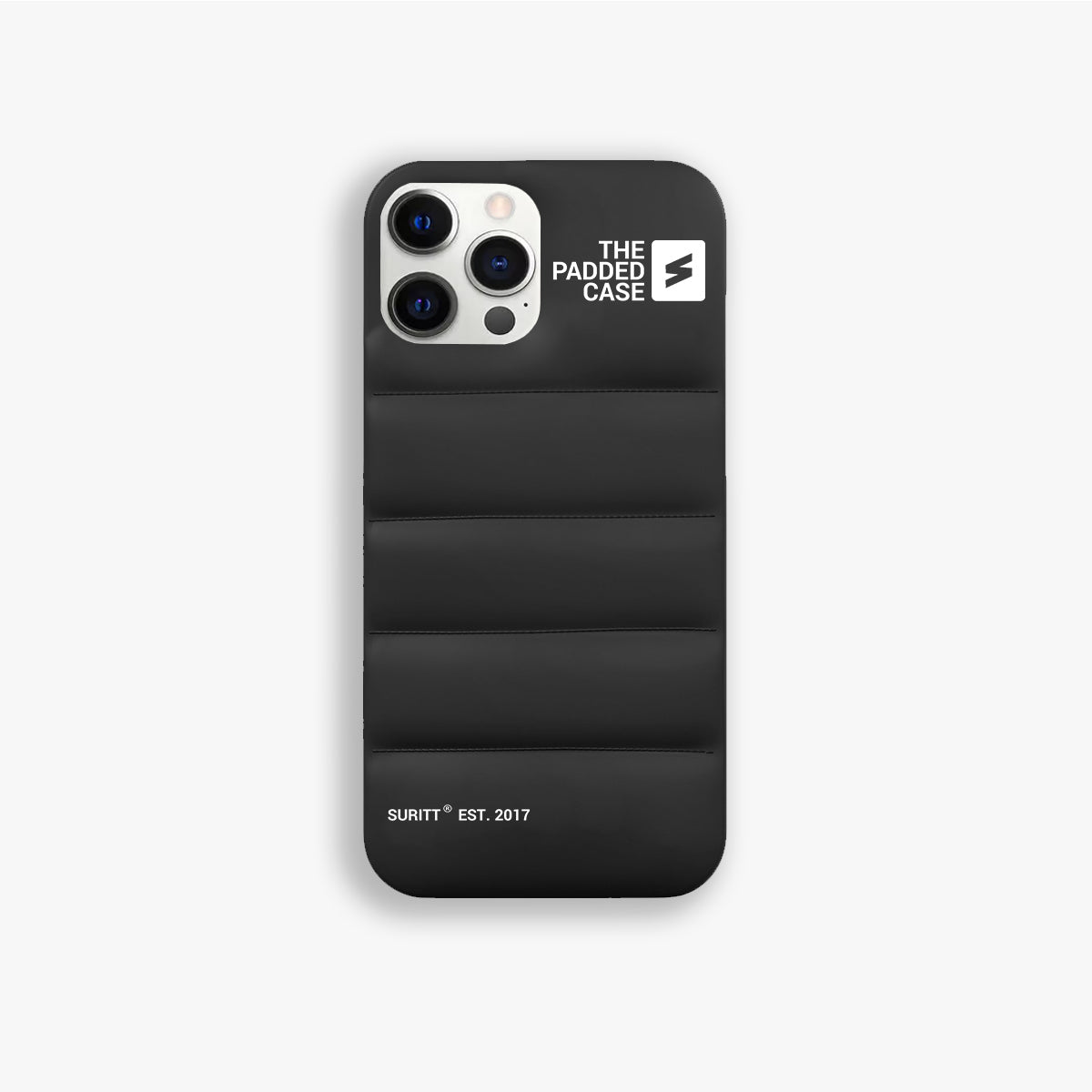 Black Puffy iPhone Case