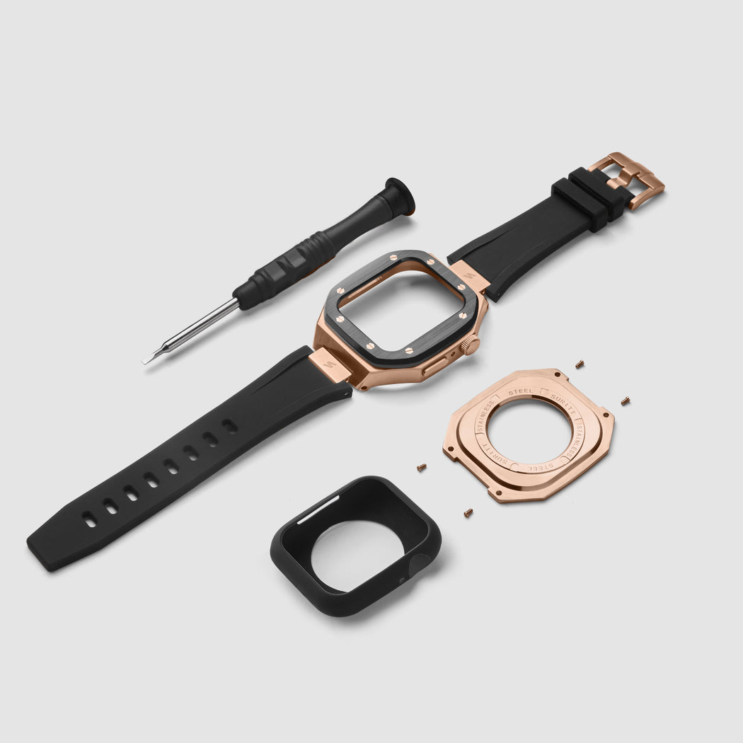 Rose gold apple watch protector hotsell