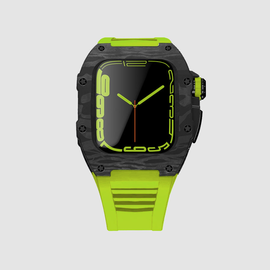 Capa Apple Watch Racing Series Fluor Lime