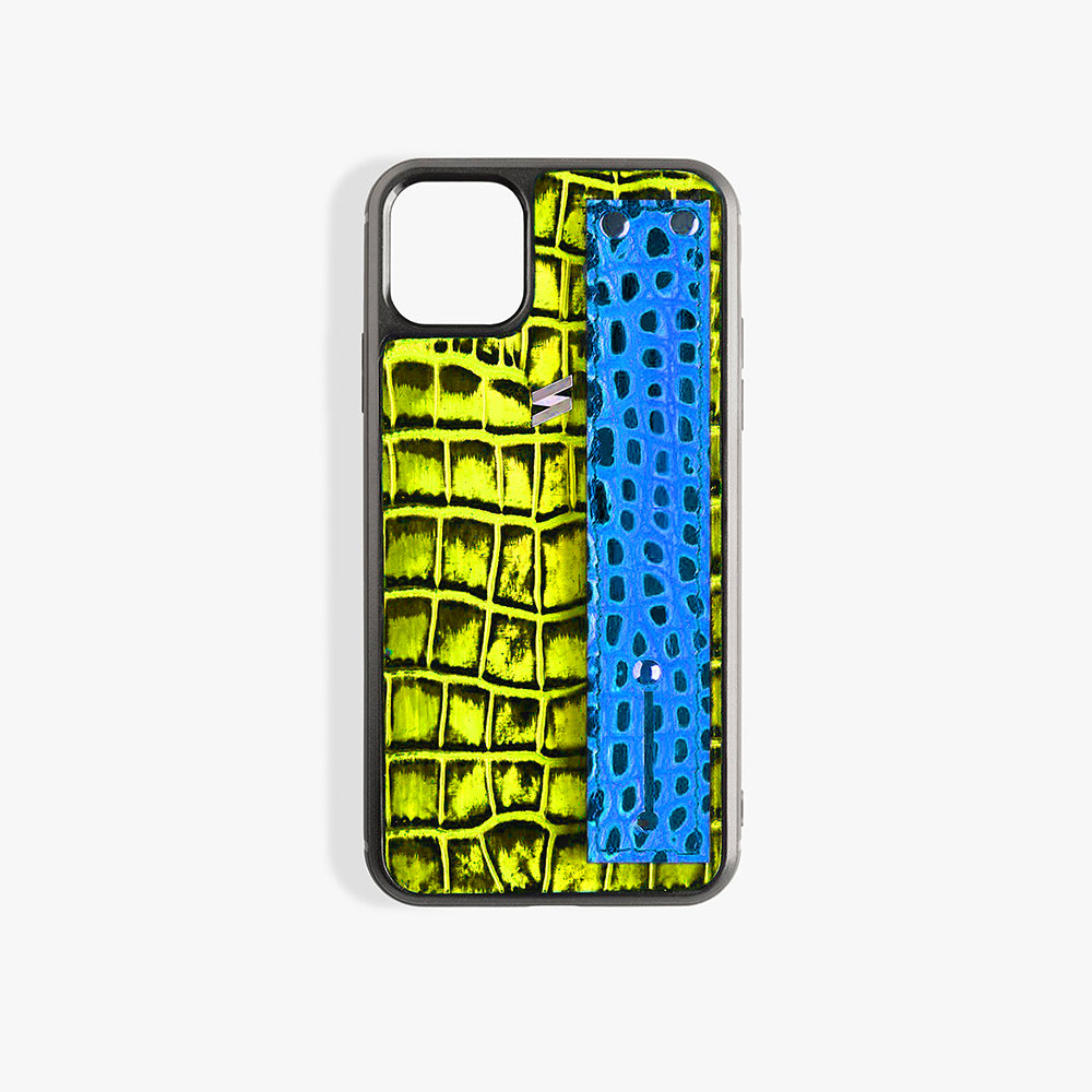 iPhone 11 Pro Max Hoesje Benny Strap Yellow
