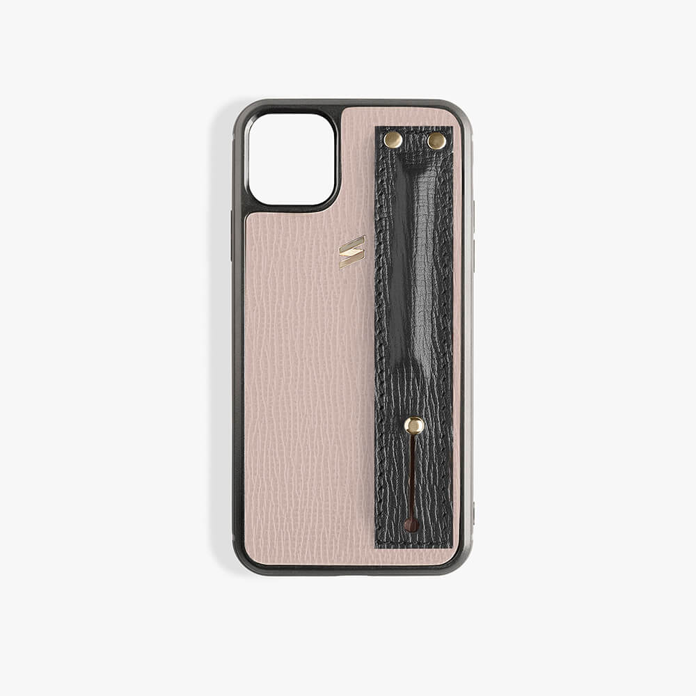 iPhone 11 Pro Max Case Corteccia Strap Pink