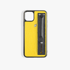 Funda iPhone 11 Pro Max Corteccia Strap Yellow