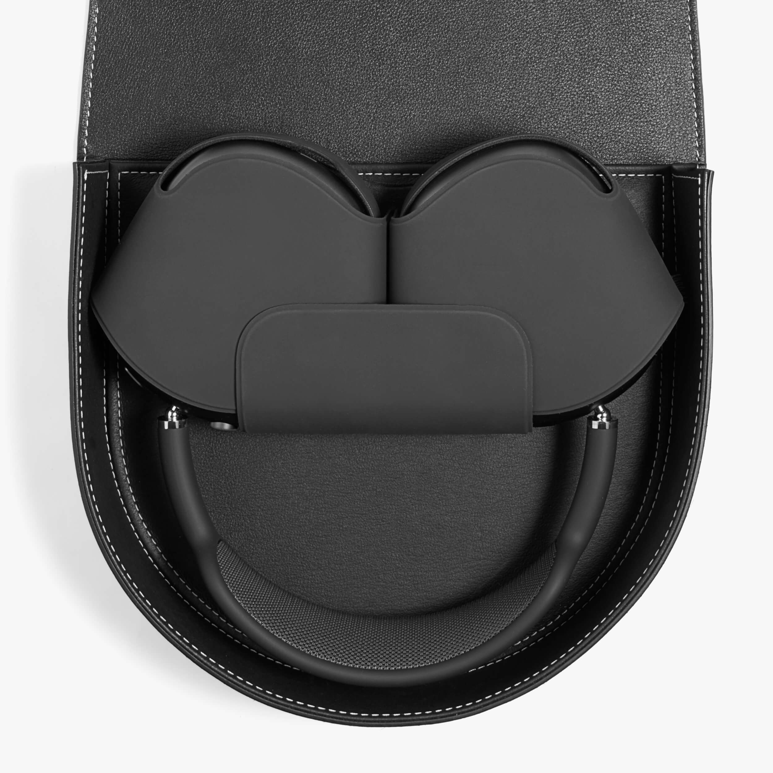 AirPods Max Leather Case Black | Suritt High End Leather