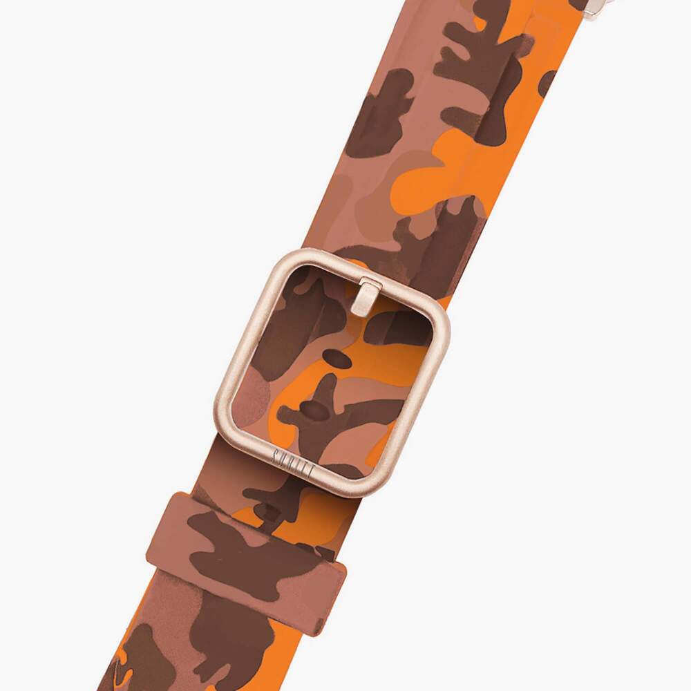 orange silicone band for iwatch - suritt