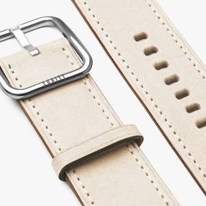 apple watch leather strap- Rio cream