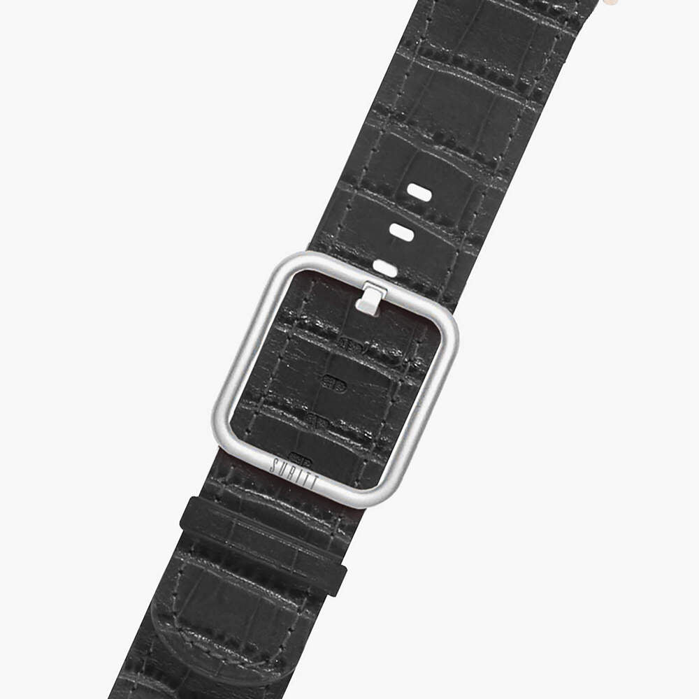 Iwatch Band Apple Watch Grey Leather Band Italian Leather Apple