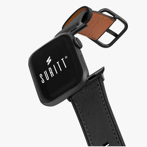 black leather strap for iwatch