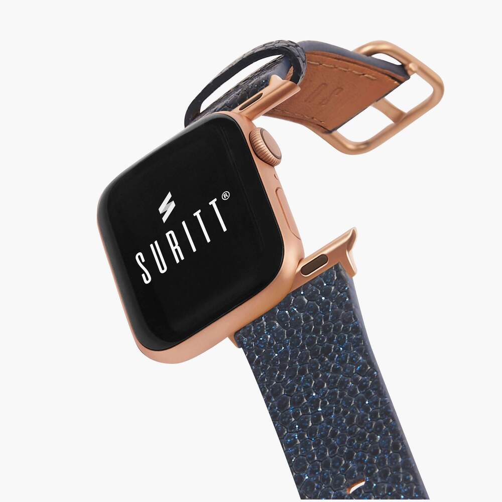 Bracelet Apple Watch Bleu Nuit · New Wonder