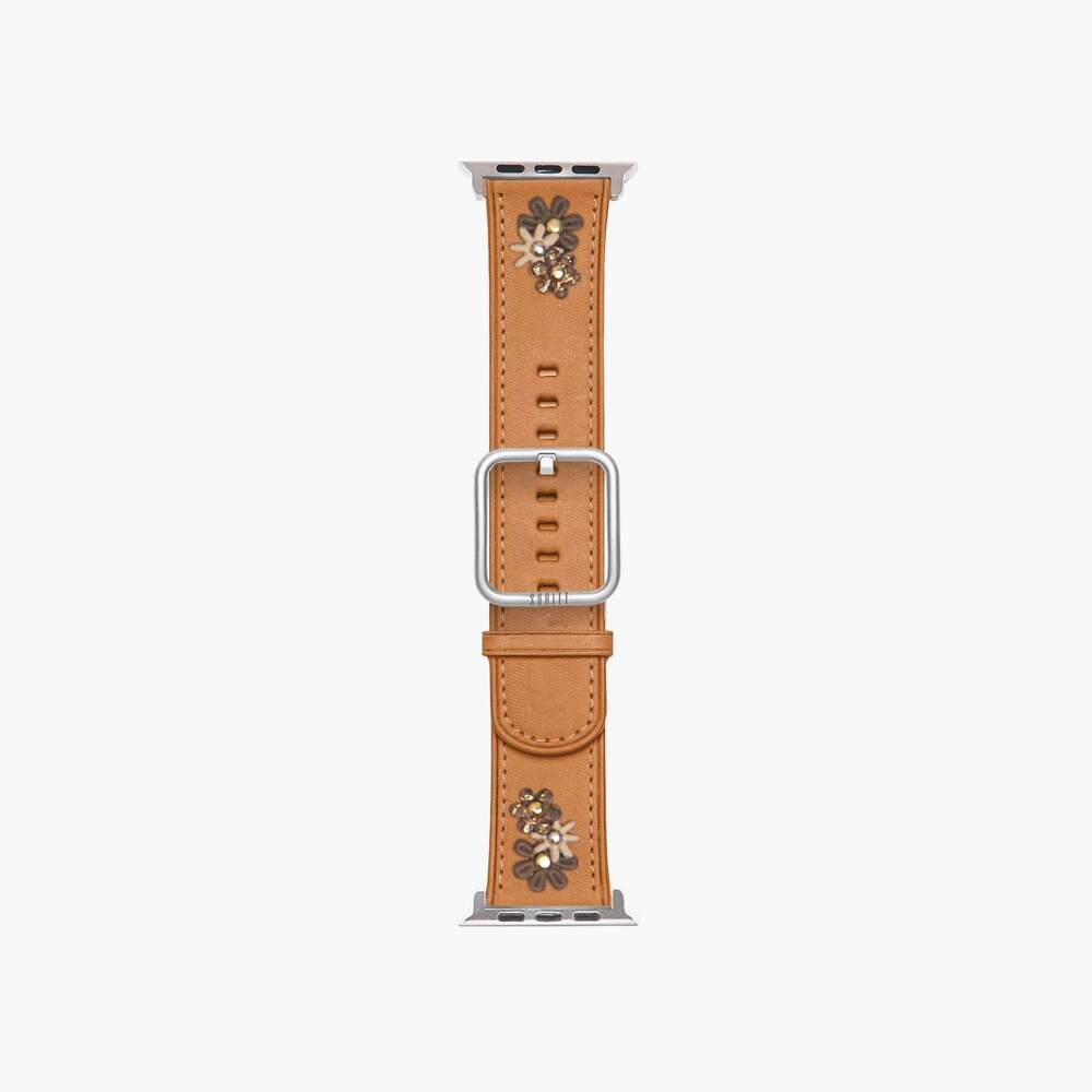 brown flower strap for apple watch, Daisy