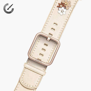 Bracelet Apple Watch Daisy Cream