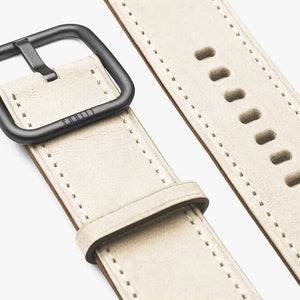 Cream leather band for apple watch - Constellation