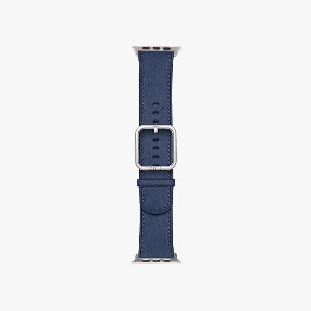 midnight blue leather band Rio for apple watch