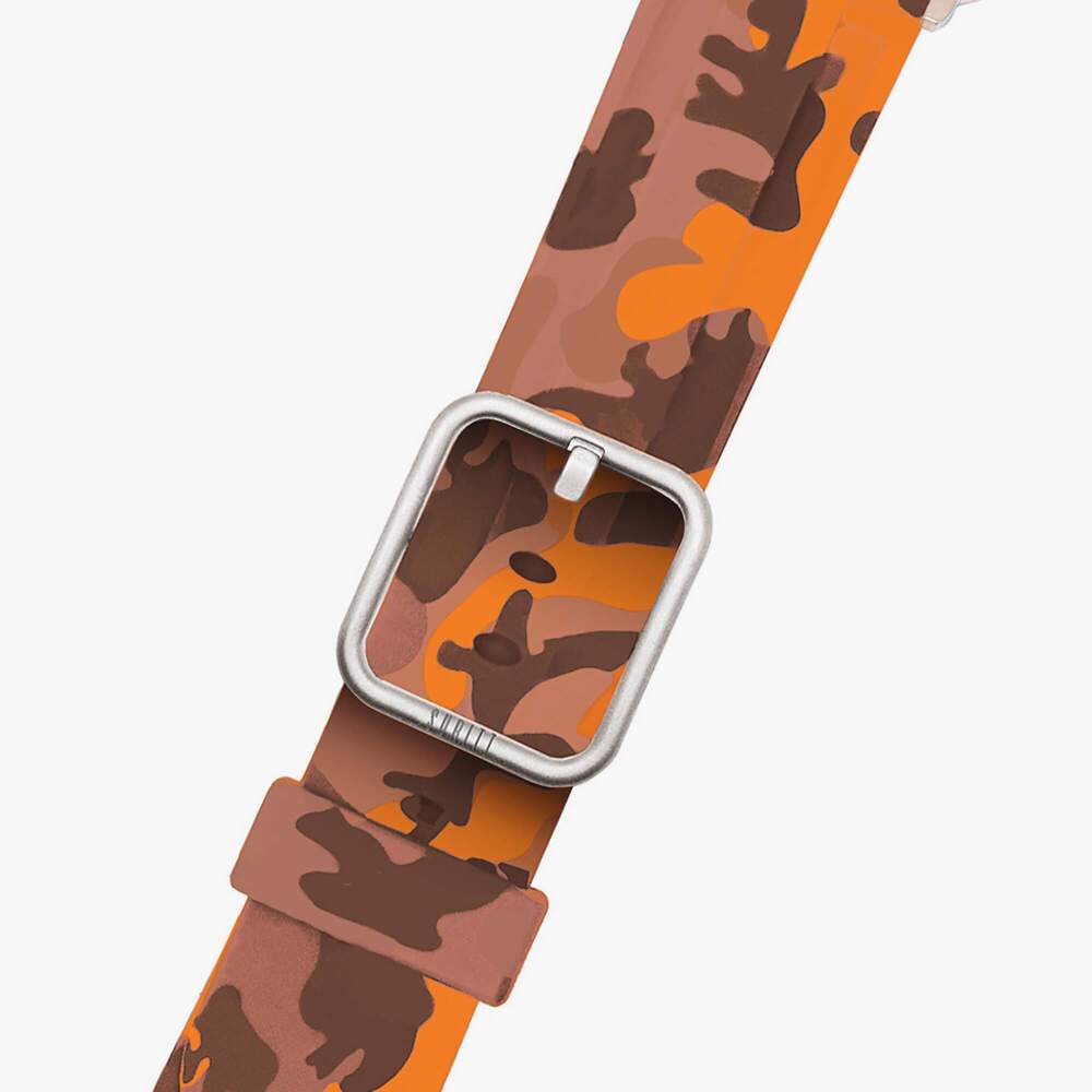 orange silicone strap for iwatch - suritt
