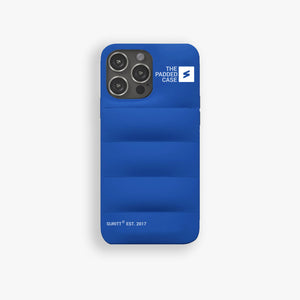 iPhone coque padded Blue