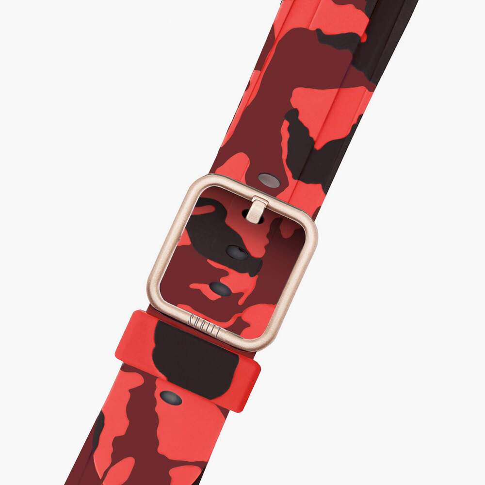 Apple Watch Bandje Red Camo