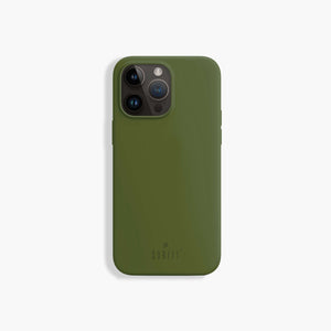 iPhone Coque Silicone Military Green