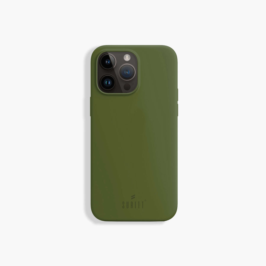 iPhone Hoesje Siliconen Military Green