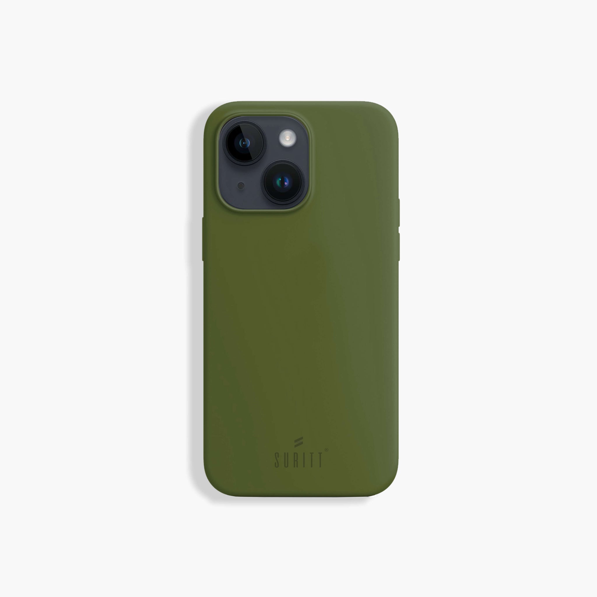 Funda iphone Silicona Military Green