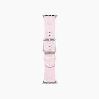 soft pink leather strap for apple watch- New wonder