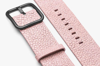 soft pink leather strap for iwatch- New wonder
