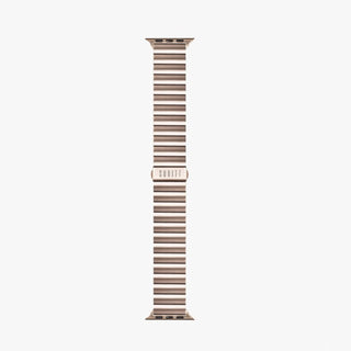 Stainless steel band for apple watch in rose gold- Berlin