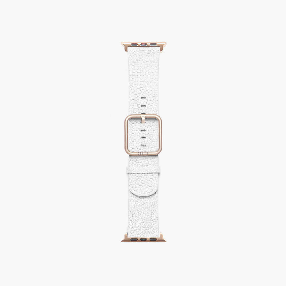 white leather band for apple watch - New wonder